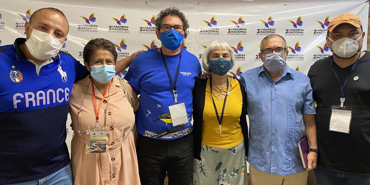 Twitter de las Farc. El partido hizo una asamblea extraordinaria para definir, entre otras cosas, el nuevo nombre de la organización.