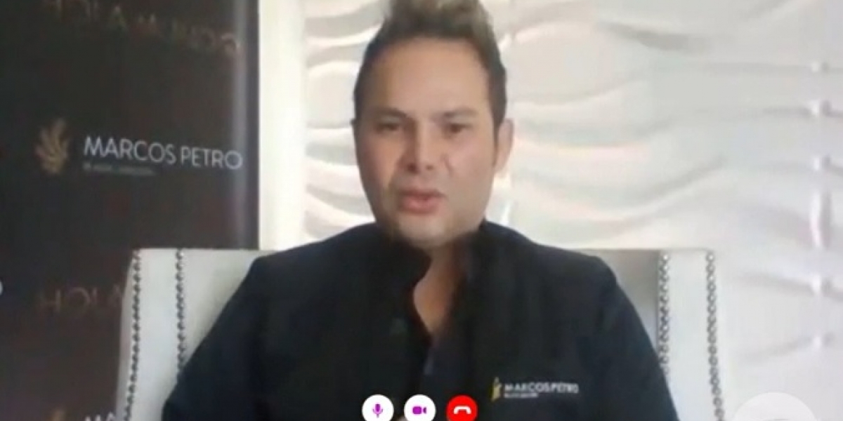La Red Caracol TV Marcos Petro, cirujano plástico.