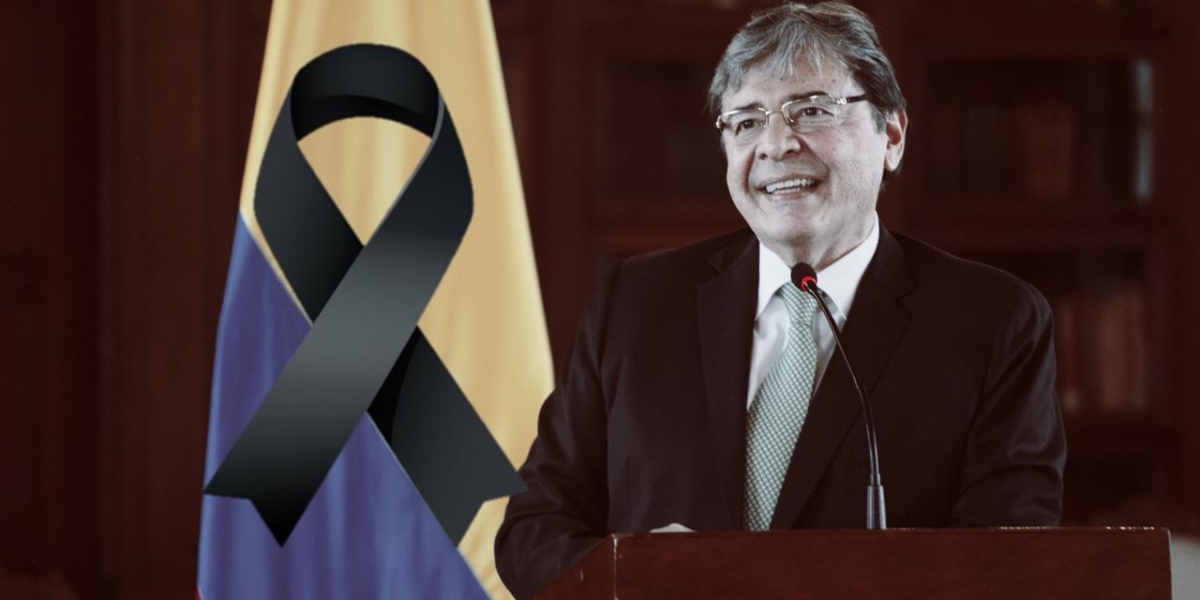 Seguimiento.co El Ministro de Defensa falleció este martes.