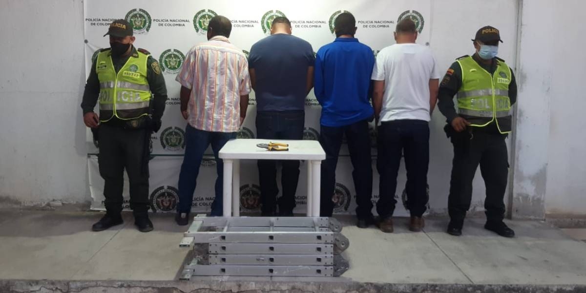 Capturados por defraudación de fluidos.