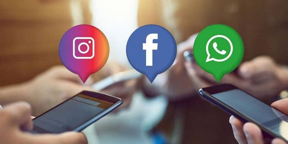 Reportan caída de las tres redes sociales más usadas 
