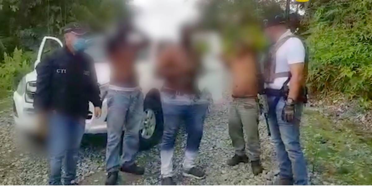 Cortesía Hombres rescatados.
