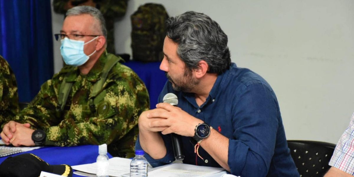 Viceministro de Defensa, Jairo García.
