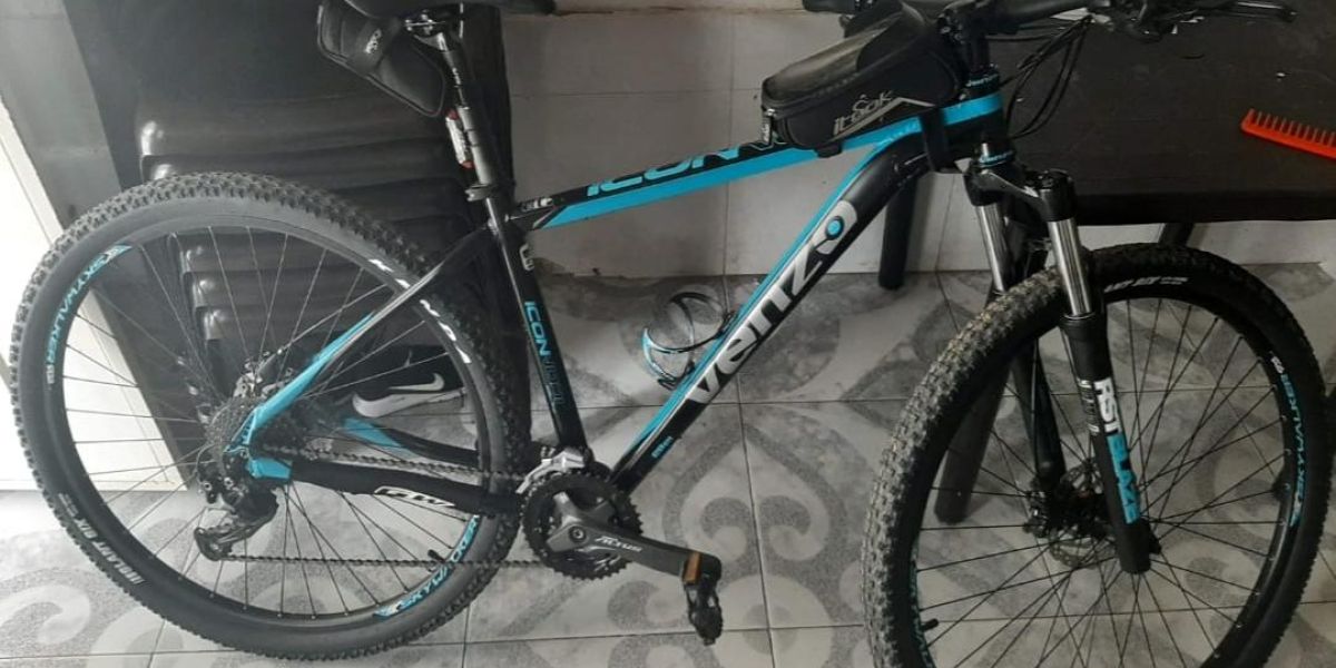 Cortesía Esta es la bicicleta hurtada a la mujer.