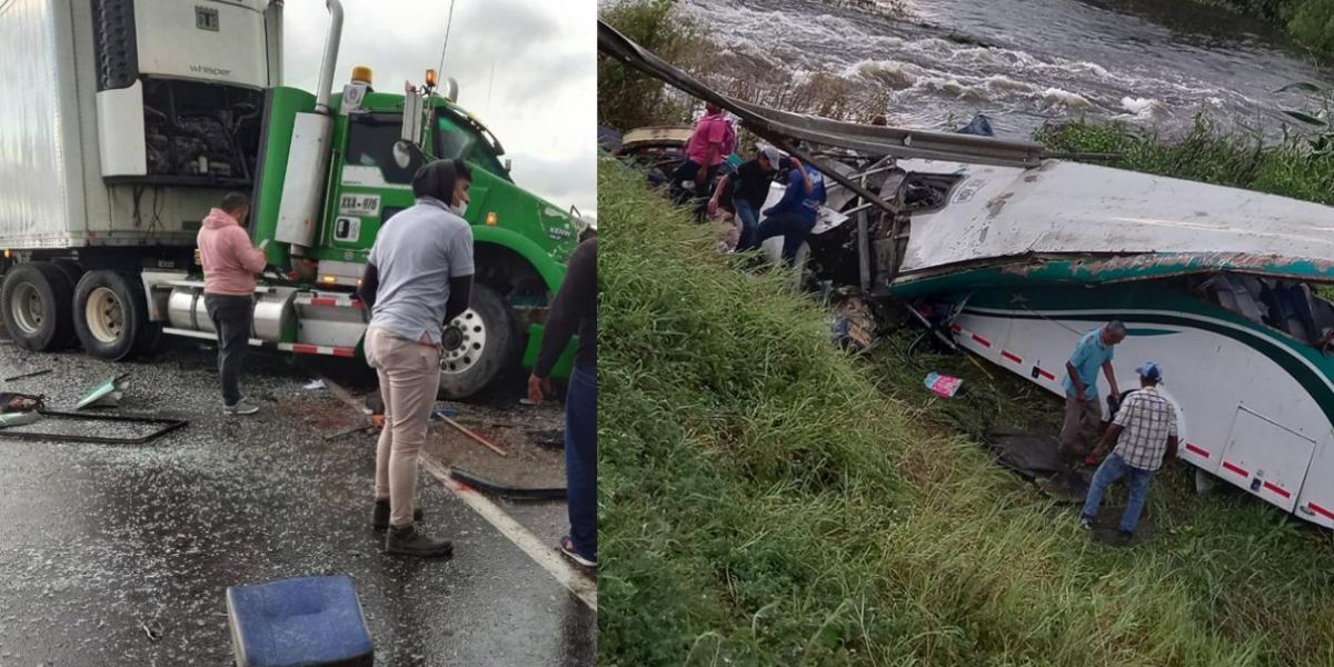 Zona Cero Lugar del accidente.
