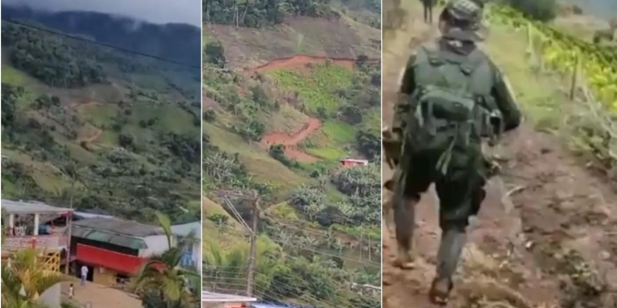 Combates en Argelia, Cauca.