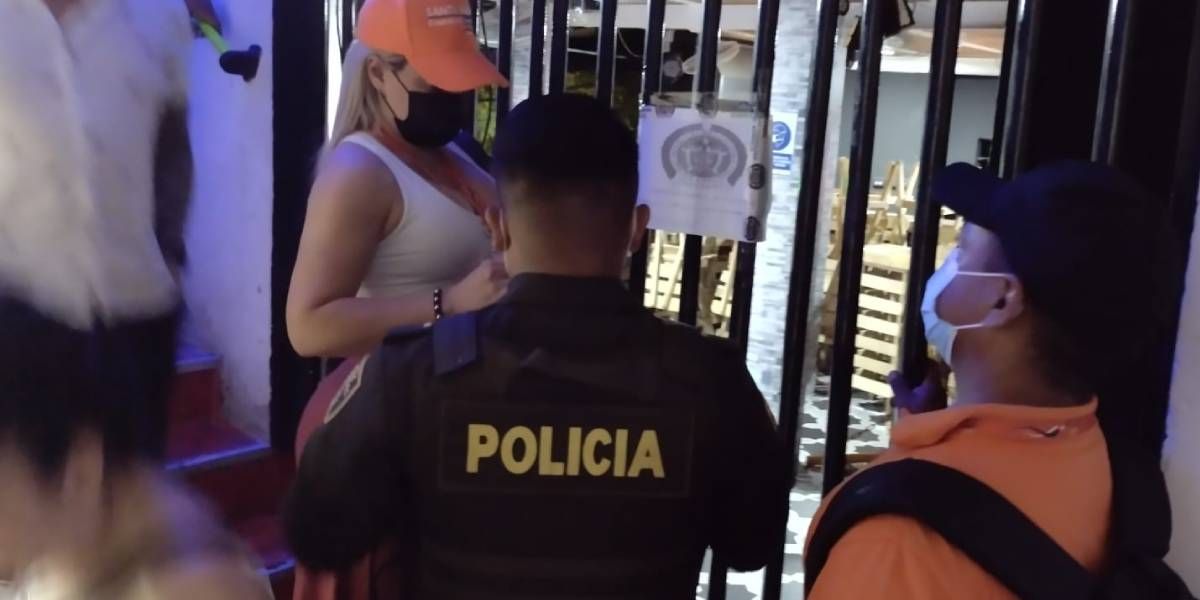 Alcaldía Operativos en el Centro de Santa Marta.