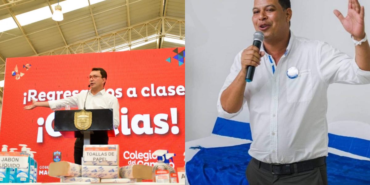 Cortesía. Controversia entre el gobernador y el alcalde.