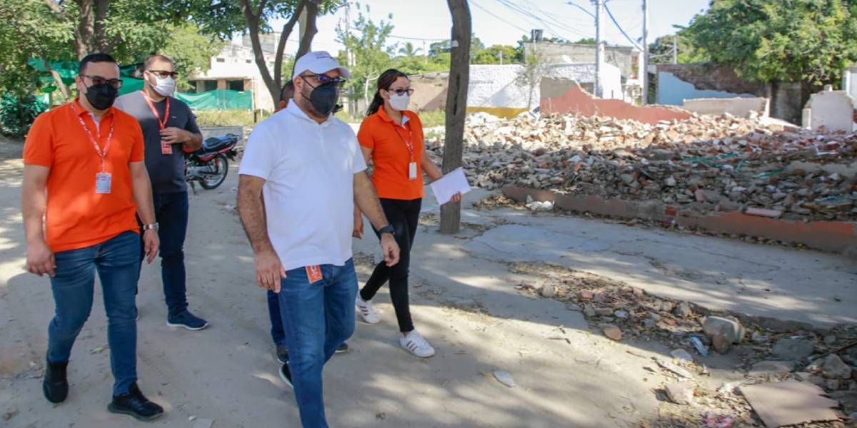 Alcaldía Visita del SETP.