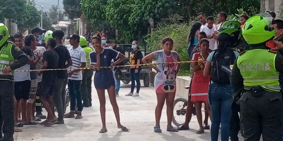 El asesinato se registró en Ondas del Caribe. 