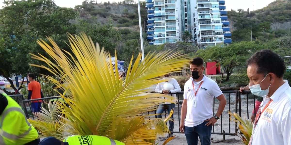 Recuperación de espacio público en El Rodadero.