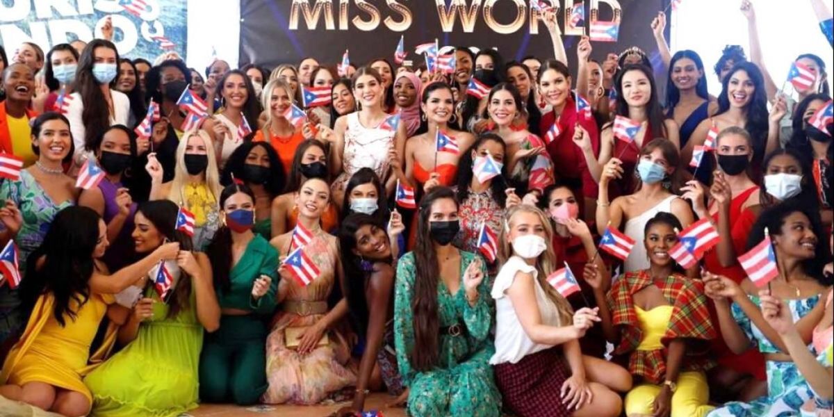 Redes sociales Participantes de Miss Mundo.