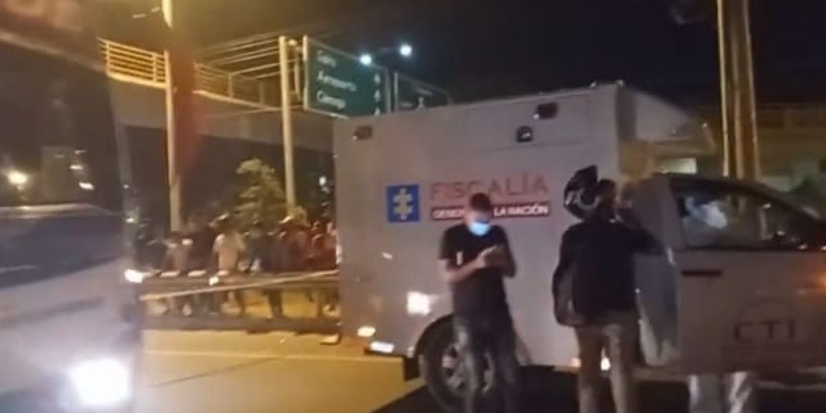 Cortesía La mujer falleció en el lugar de los hechos.
