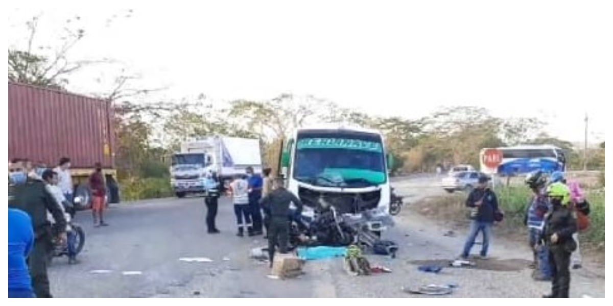 Captura de Video. El hecho se registró en la mañana de este lunes.