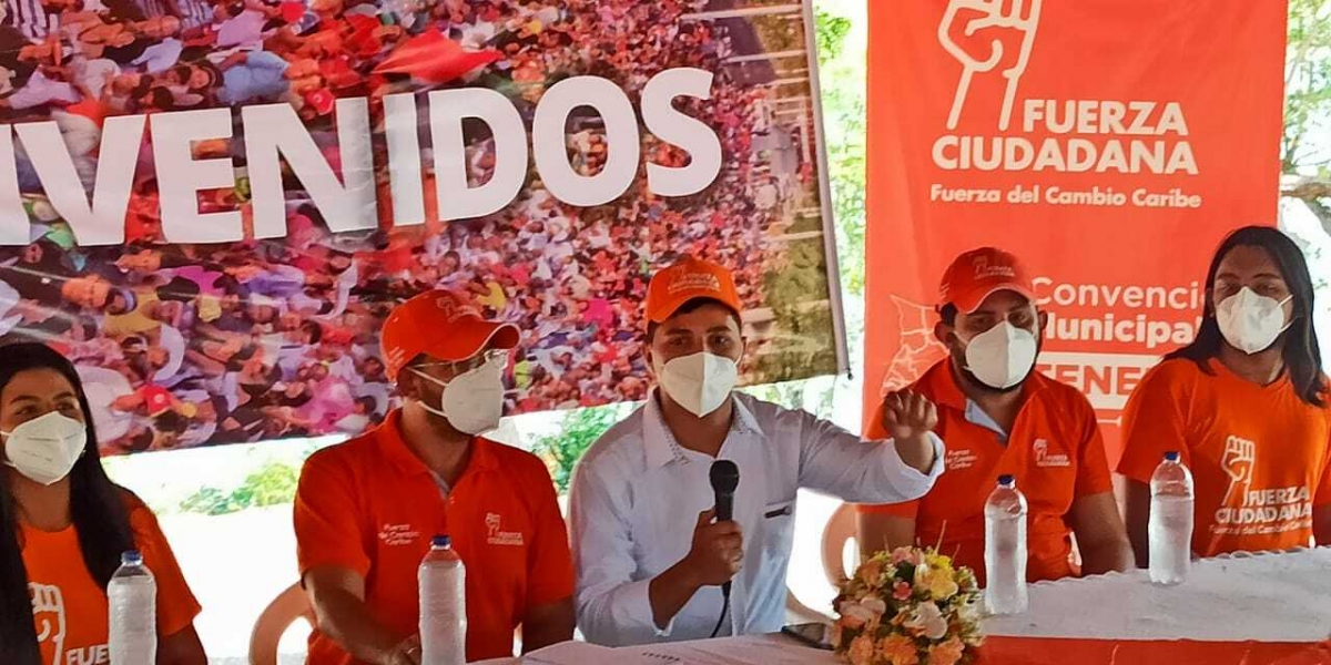 Fuerza Ciudadana El candidato del movimiento Fuerza Ciudadana tuvo que demandar al gobernador para ganar tiempo e inscribir su candidatura.