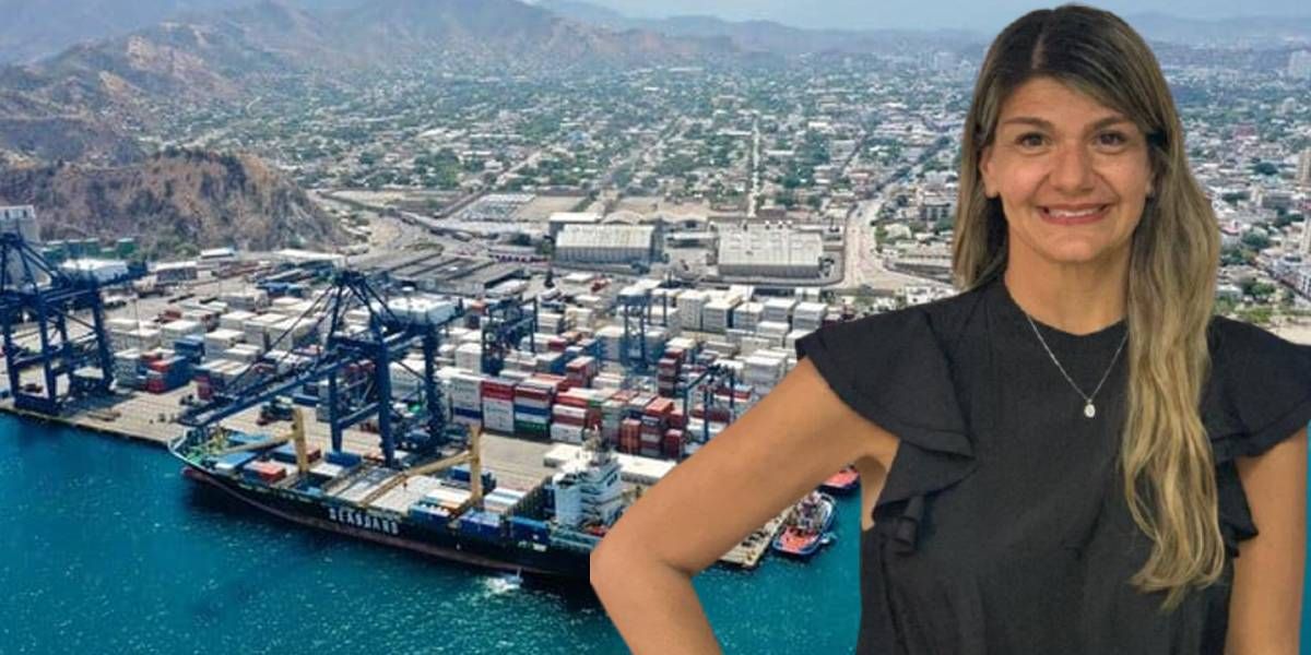 Archivo Adriana Molinares, nueva jefe de comunicaciones del Puerto de Santa Marta.