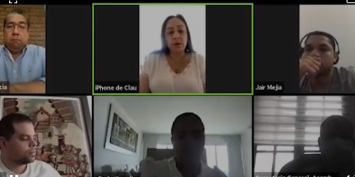 Captura de Video. Una nueva polémica se registró en la Asamblea del Magdalena.