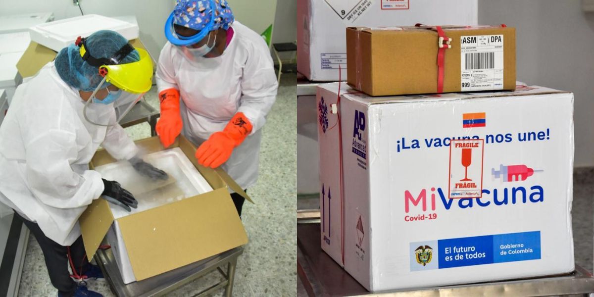 Distrito Las vacunas de AstraZeneca no necesitan ultra congelación.