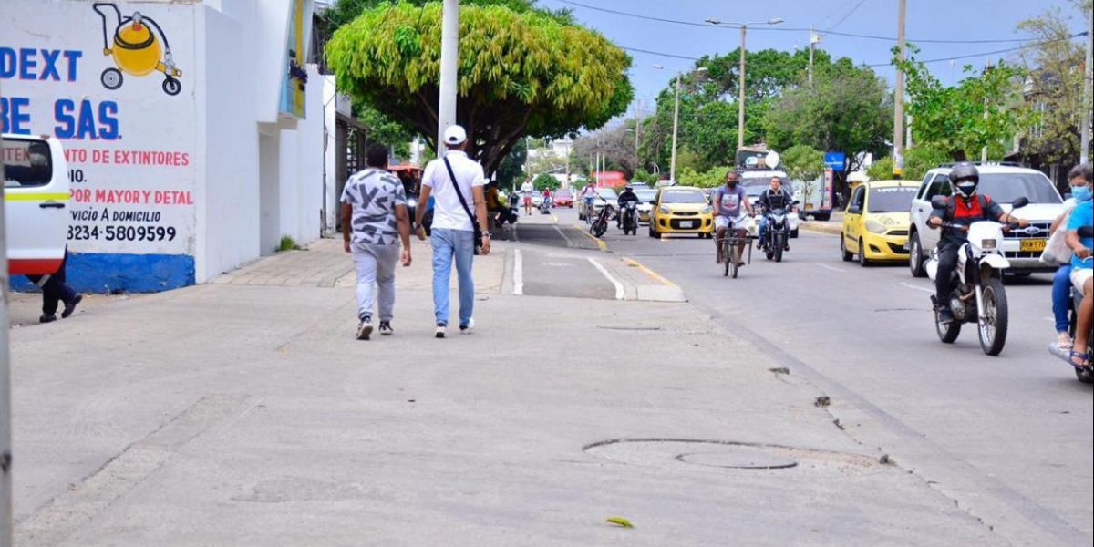 Calle de Valledupar.