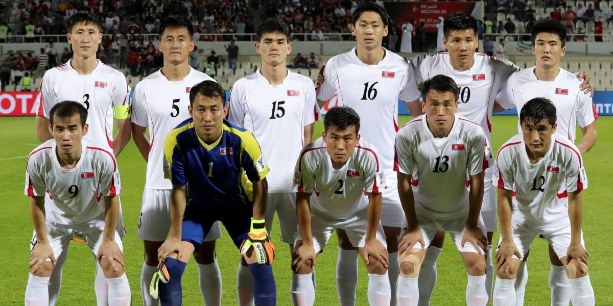Selección de fútbol de Corea del Norte.