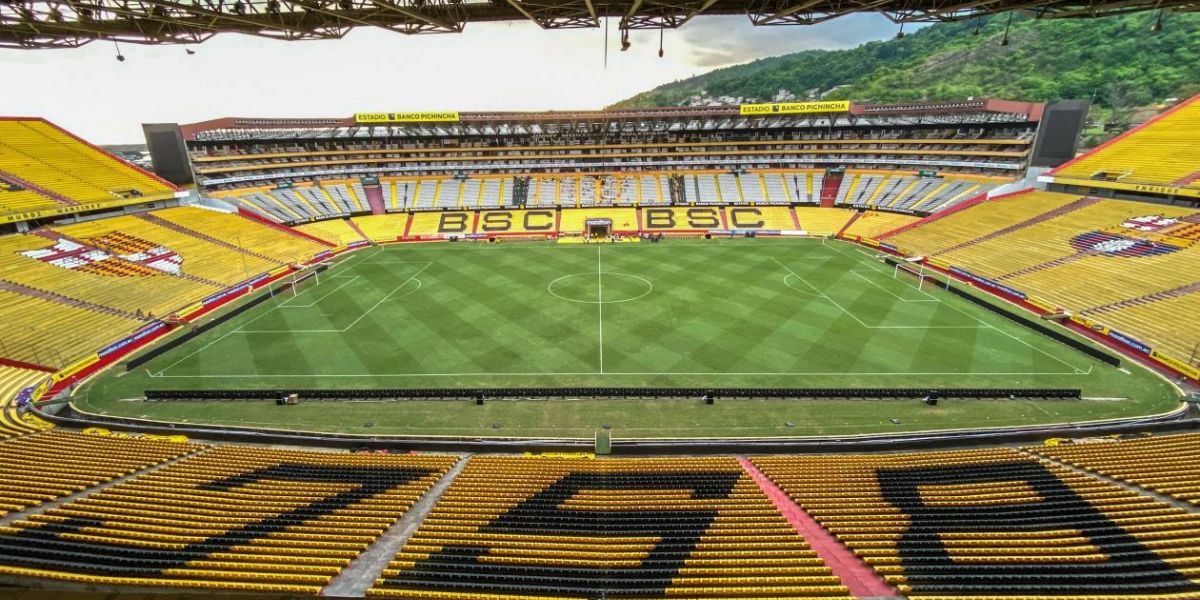 Estadio del Barcelona de Guayaquil.