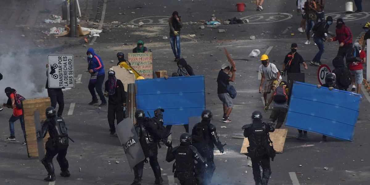 Agencia EFE Disturbios en el país - referencia.