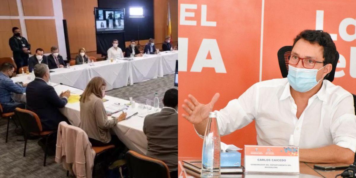 Cortesía. La reunión contó con los mandatarios departamental a excepción de Caicedo.
