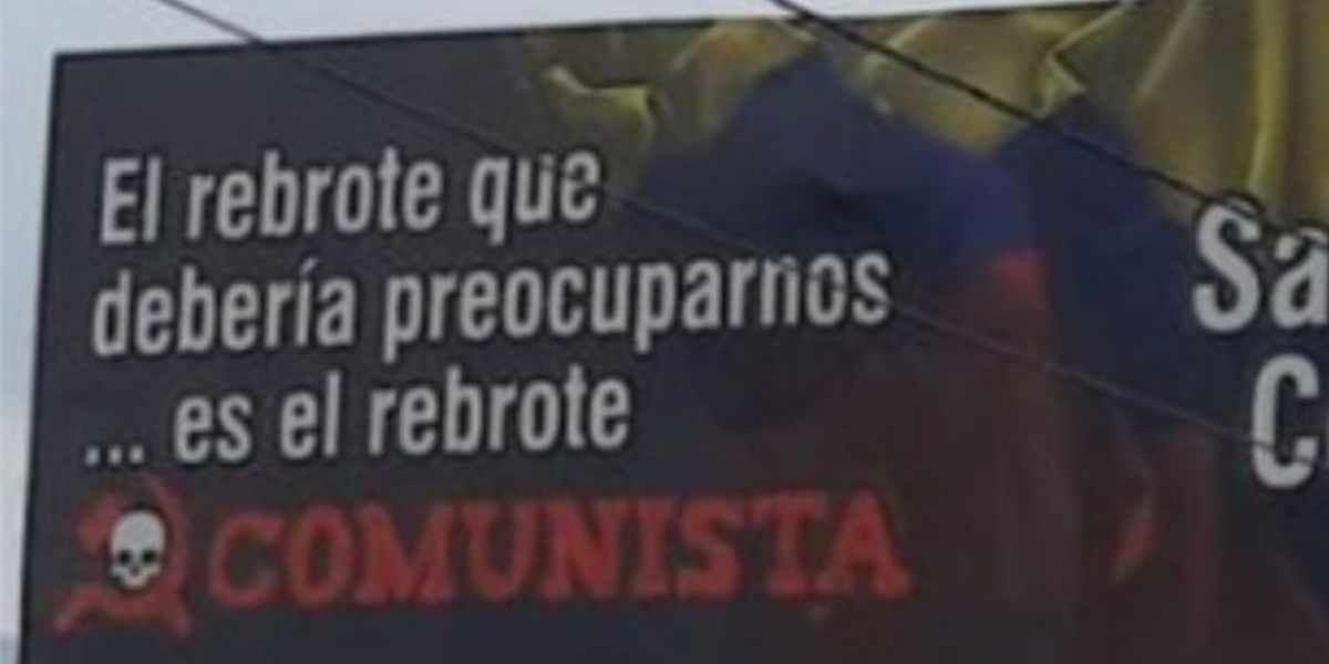 Seguimiento Polémica por valla en Medellín.