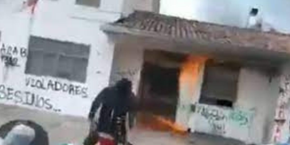 Seguimiento CAI quemado en Popayán.