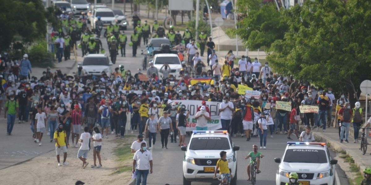seguimiento Protestas en el marco del paro nacional