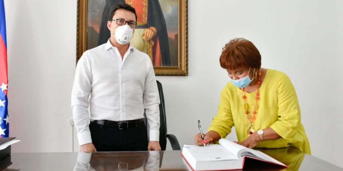 Gobernación del Magdalena-Archivo La funcionaria ha respondido de forma positiva al tratamiento que los médicos le han aplicado para combatir el Covid.