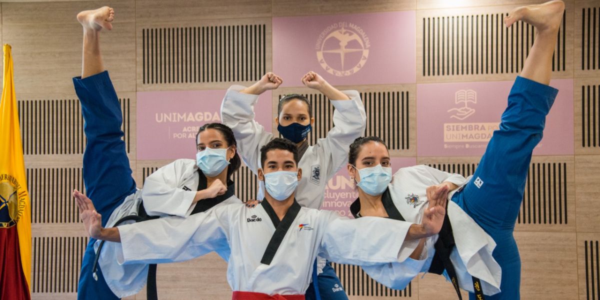 Unimagdalena Un total de 4 preseas conquistó la Unimagdalena,
