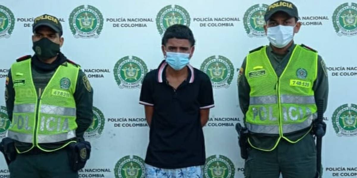 Policía Andrison Rafael Briseño Puche.