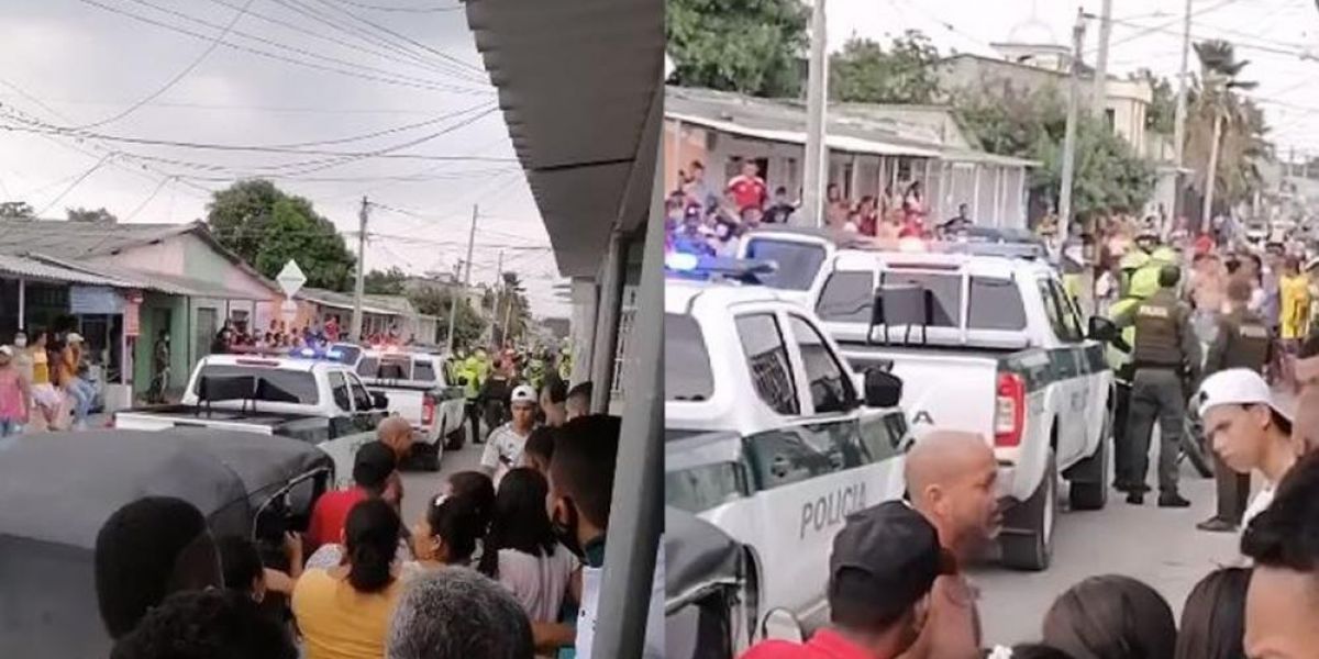 Facebook RBN Noticias La balacera se presentó en el municipio de Malambo.