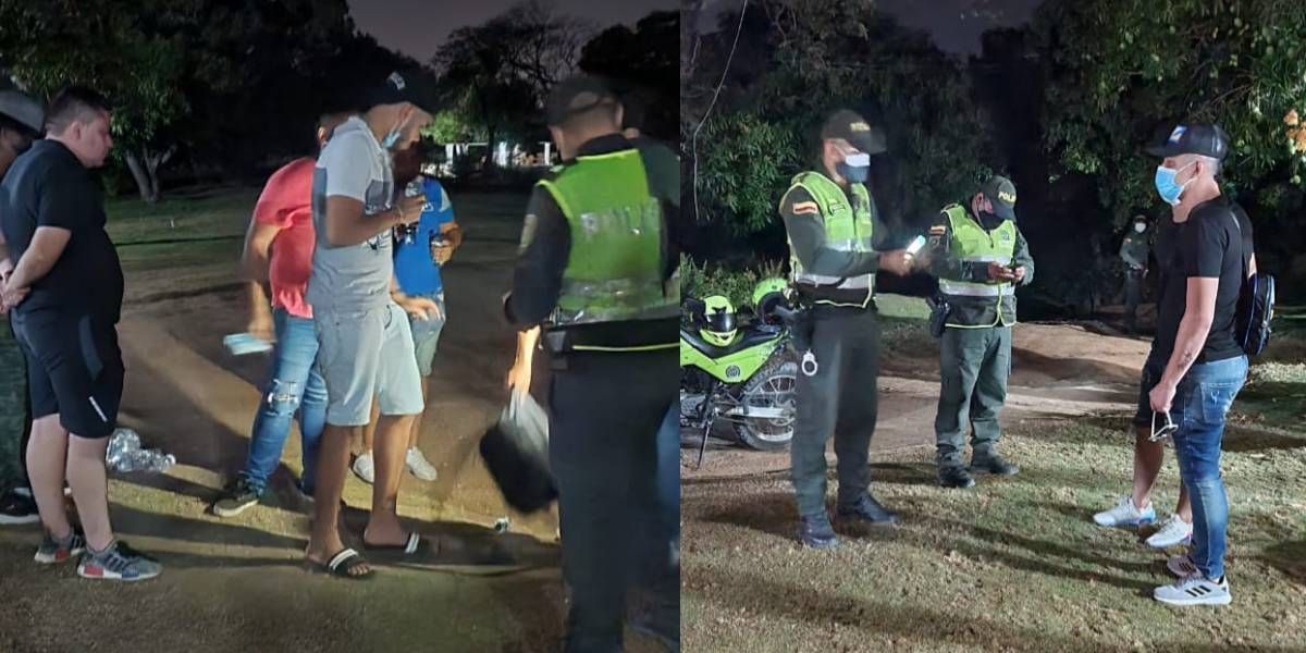 Archivo Imagen de referencia- fiesta intervenida semanas atrás en la ciudad.