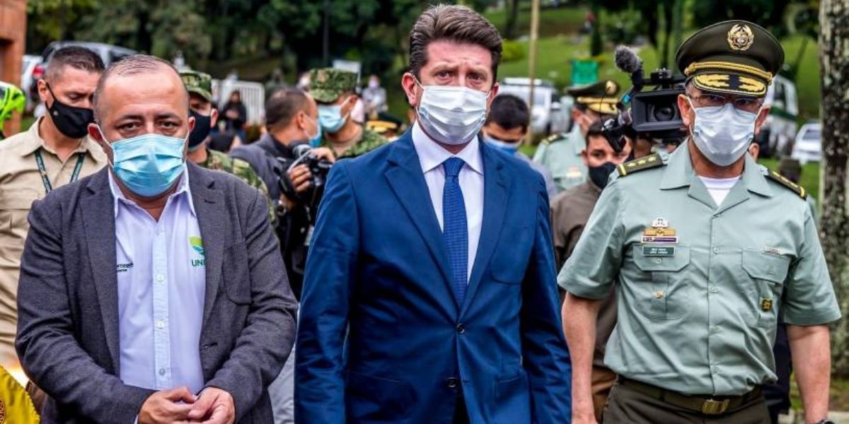 Ministro de Defensa, Diego Molano.