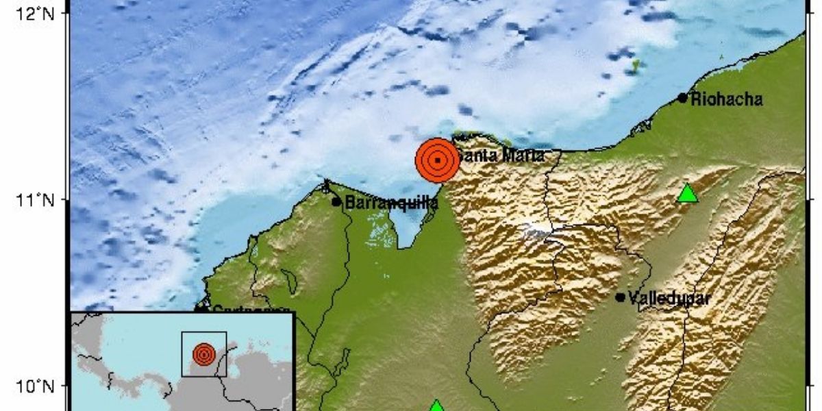 epicentro del temblor 