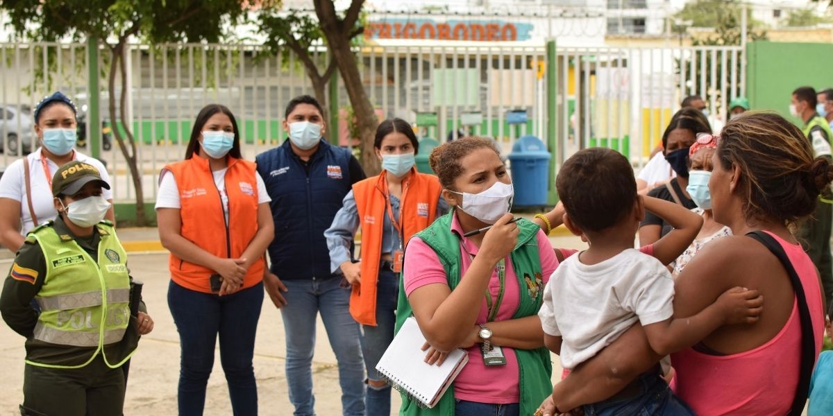 Caravanas contra la mendicidad.