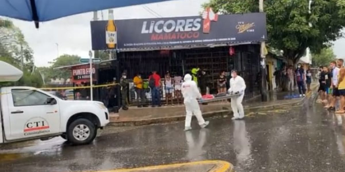 El levantamiento del cadáver lo hicieron en Mamatoco. 