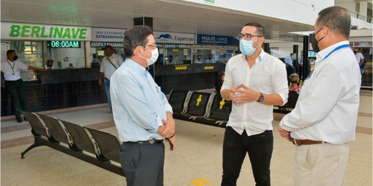 Archivo Ernesto Mario Castro estuvo durante ocho meses al frente de la Terminal de Transporte.