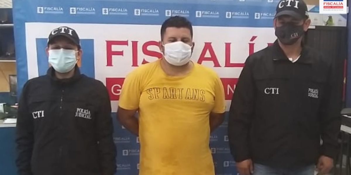 Fiscalía Pedro Nel Duque Bautista.