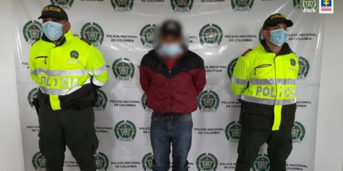 Fiscalía Presunto abusador capturado.