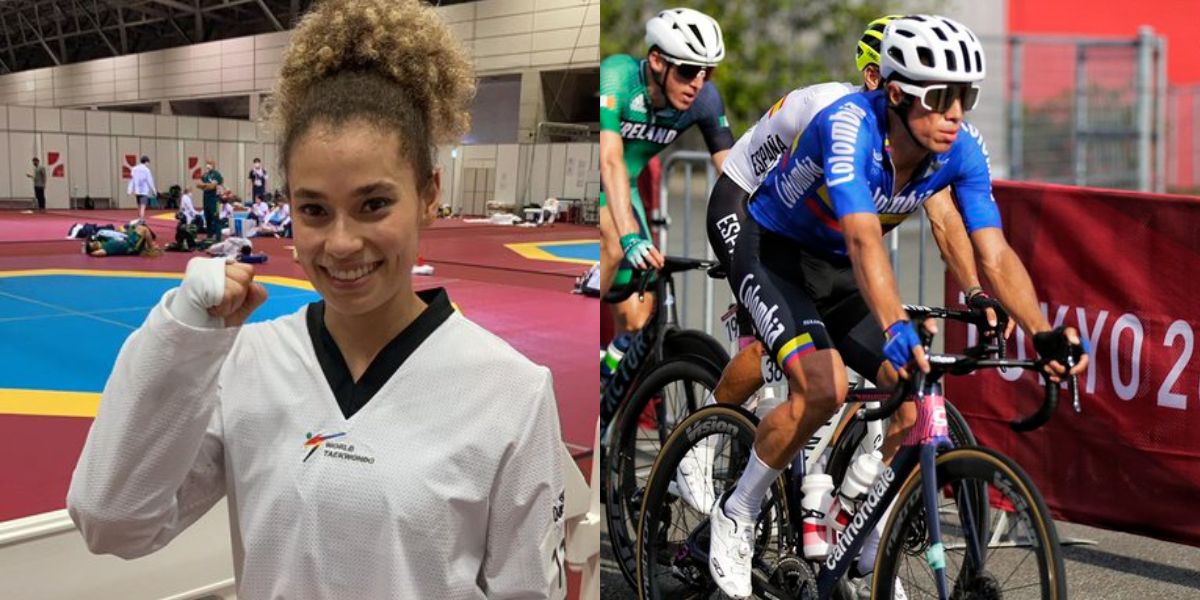 Comité Olímpico Colombiano Urán y Ramírez sacaron la cara por Colombia.