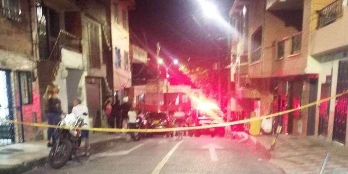 Policía Nacional. Lugar donde ocurrieron los hechos.