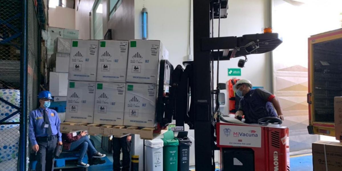 Minsalud Dosis que llegaron al país.