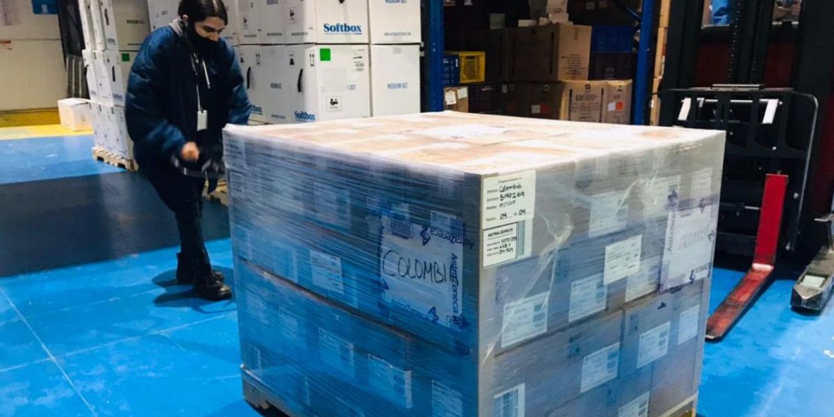 Ministerio de Salud Vacunas que llegaron al país.