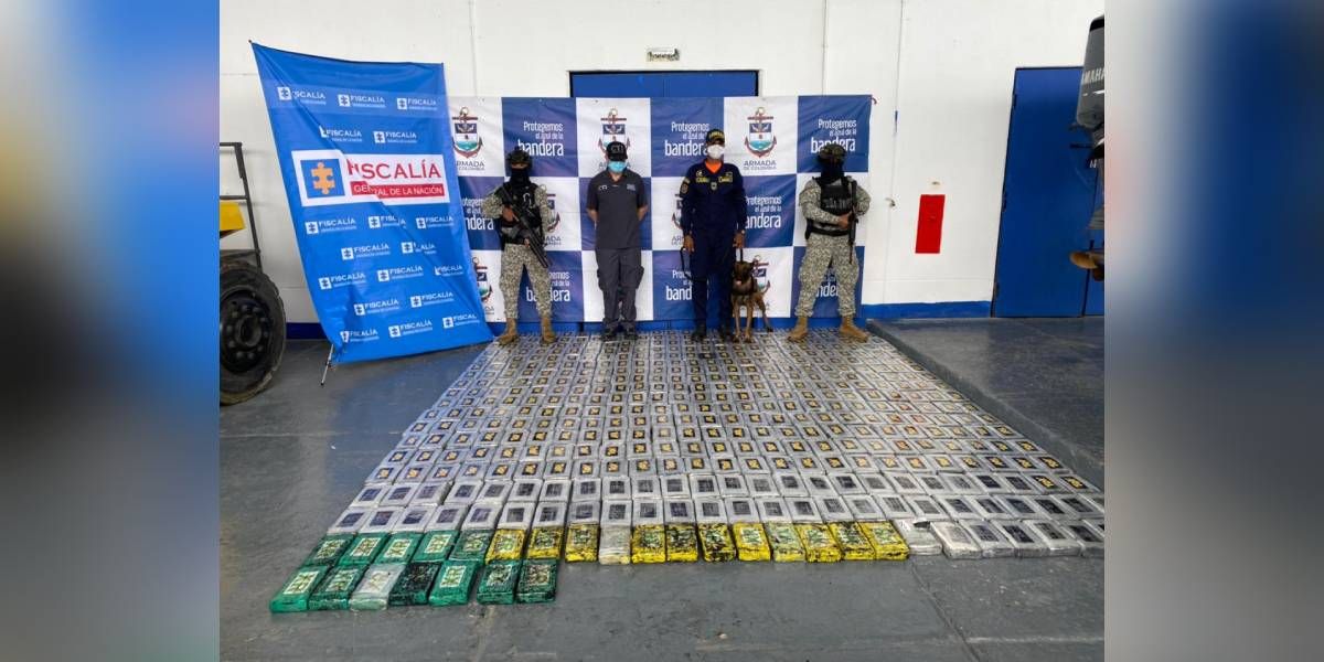 Fiscalía Alucinógeno incautado.