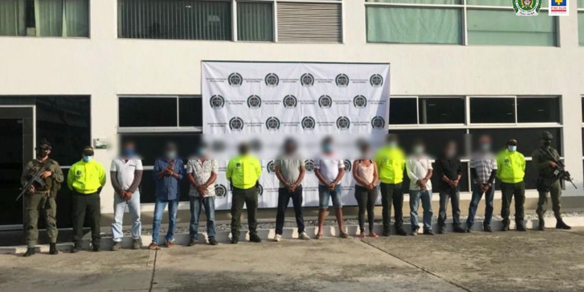 Siete personas fueron capturadas y presentadas ante jueces de control de garantías.