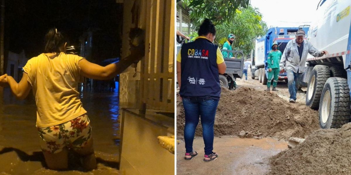 Se presentaron emergencias en la zona rural y urbana.