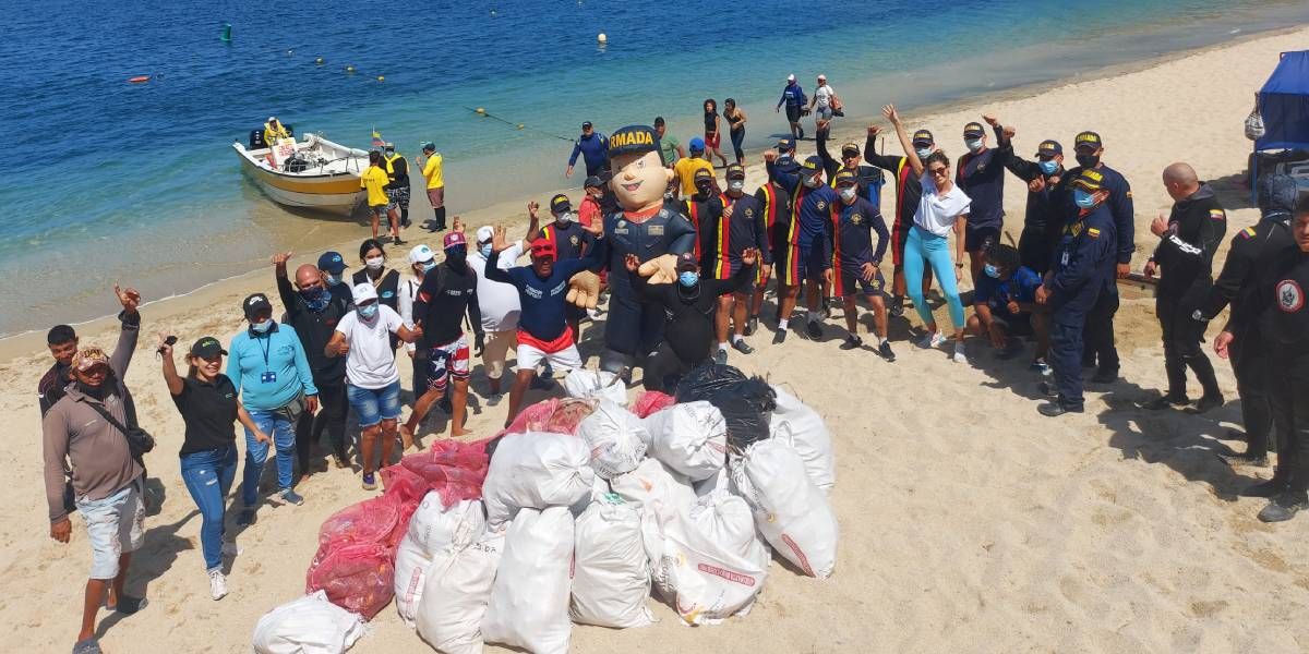 Travesía ecológica realizada en Santa Marta.